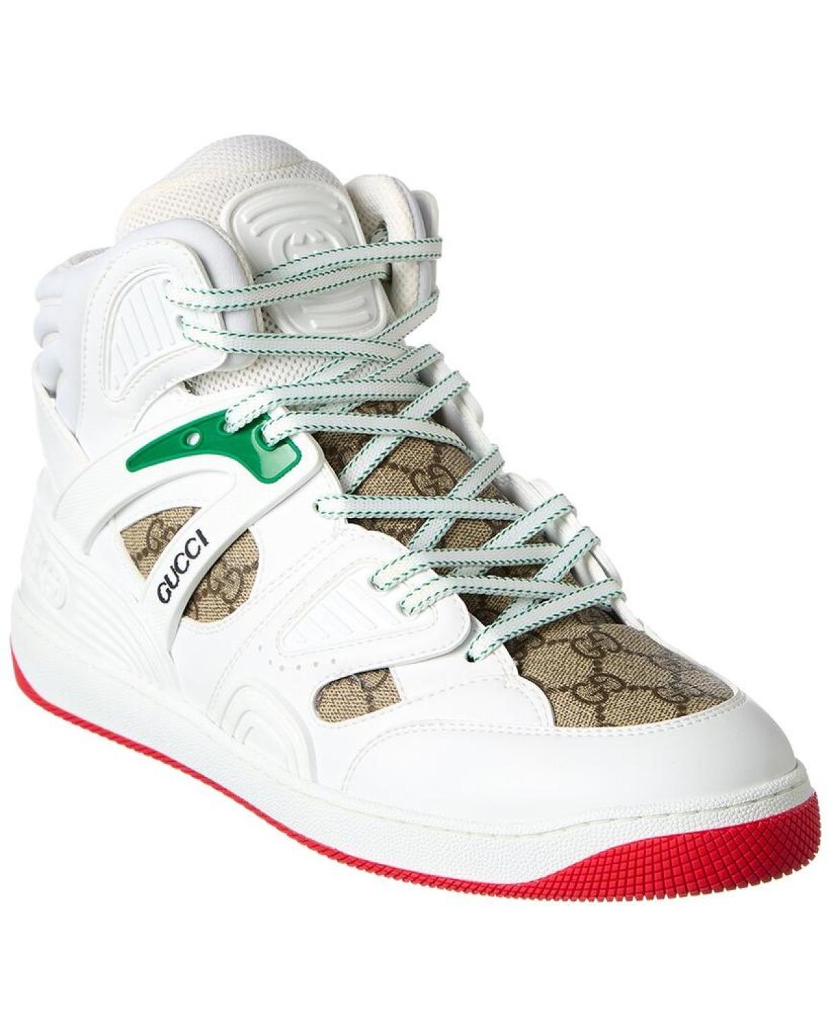 Gucci Basket GG Supreme Canvas High Top Sneaker