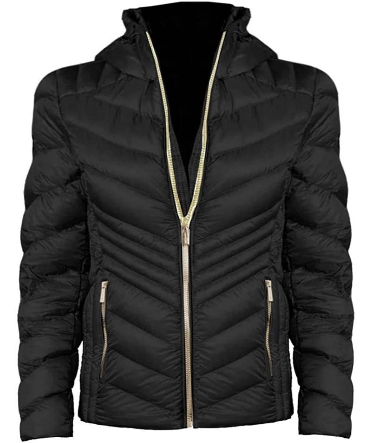 Michael kors jacket cheapest black