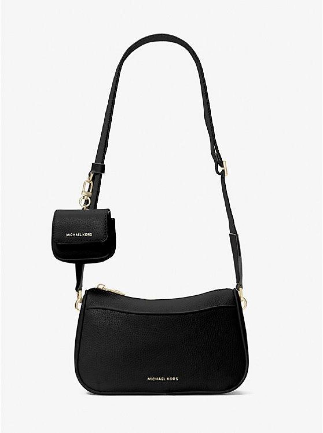 Jet set medium pebbled leather crossbody bag sale