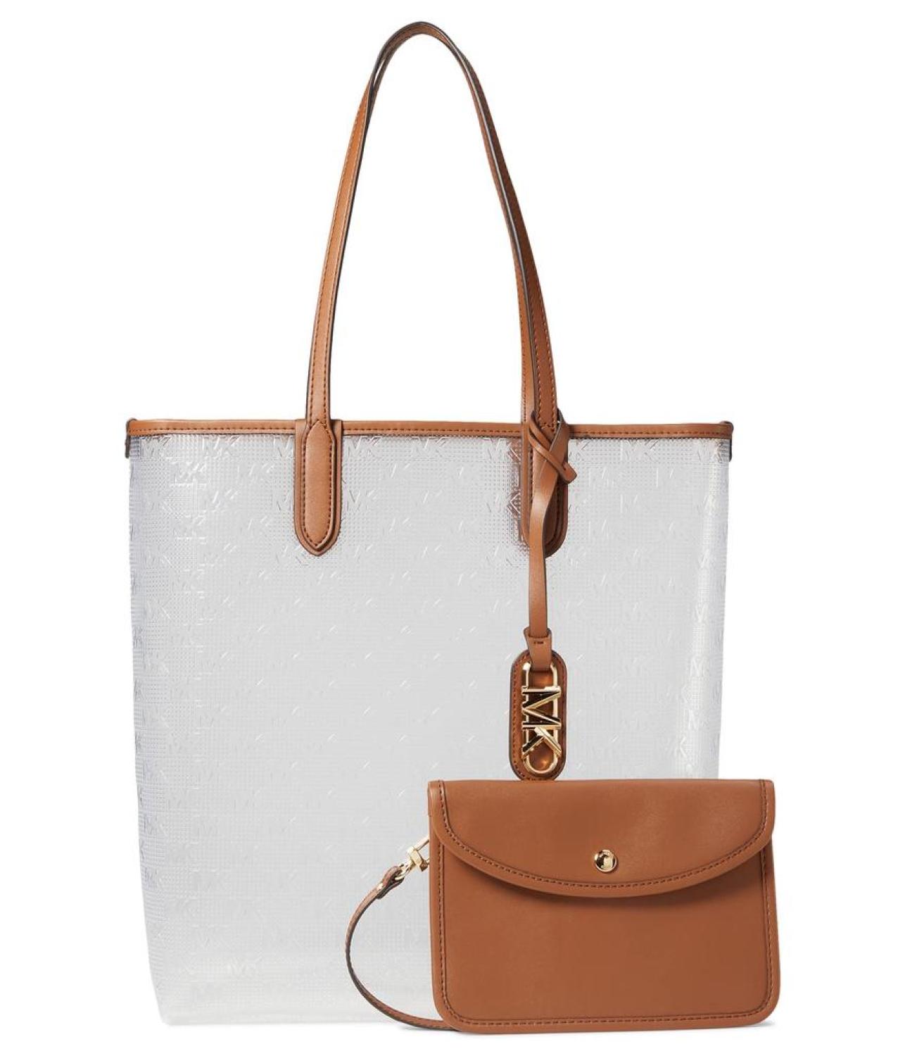 Michael kors eliza clearance clear tote