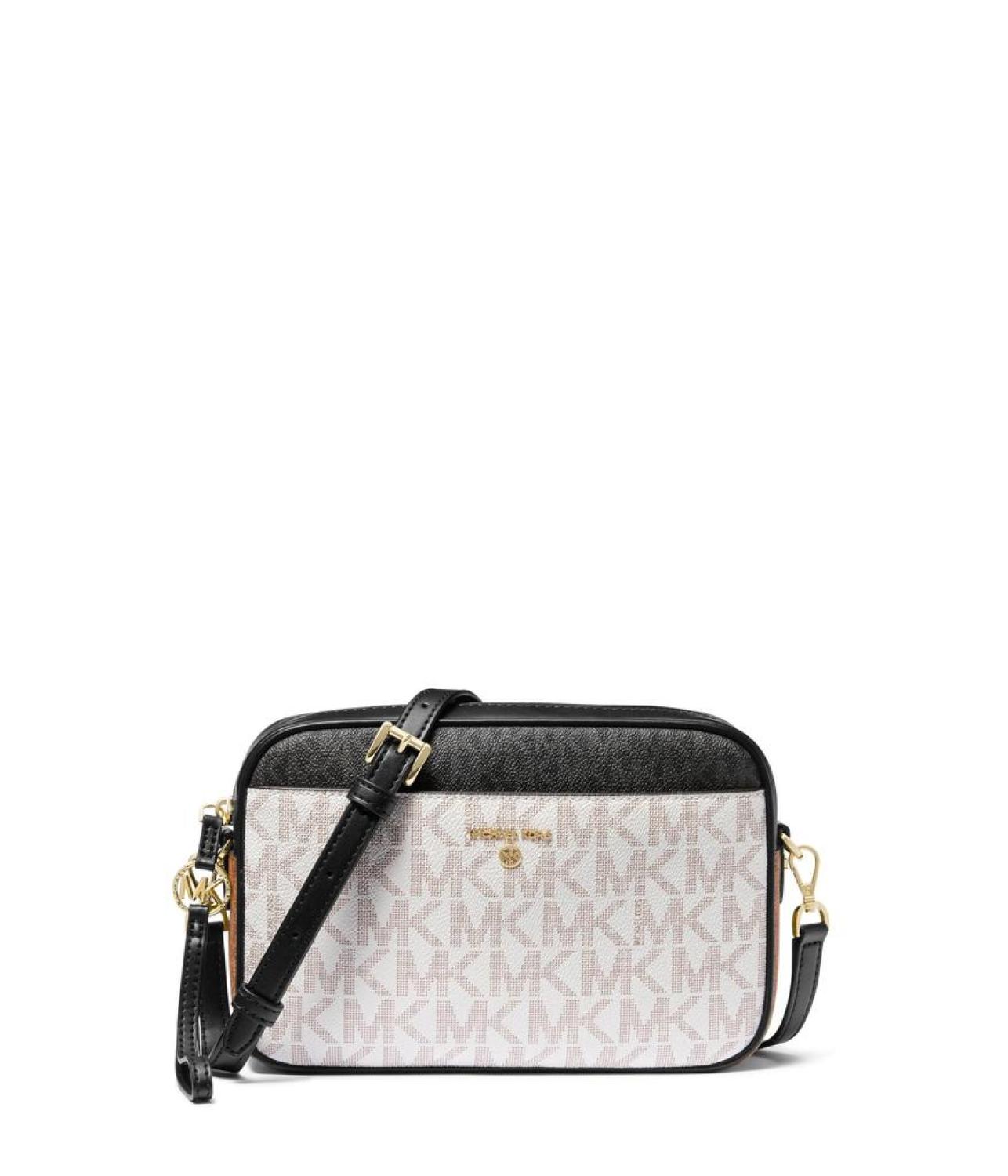 Jet set charm east west leather camera discount crossbody