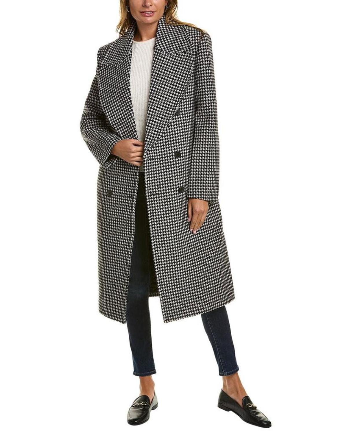 Michael kors wool melton on sale coat