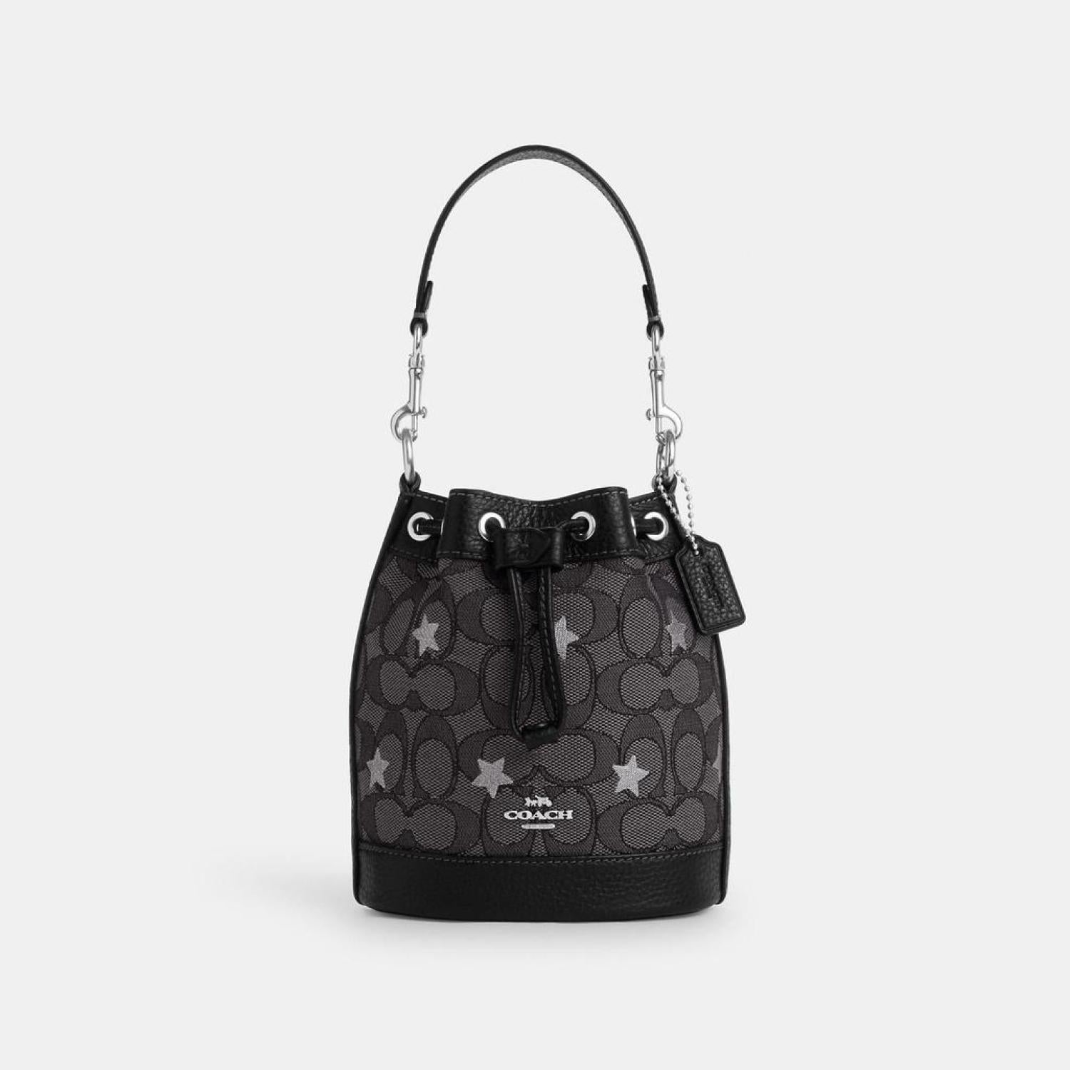 Coach discount drawstring purse