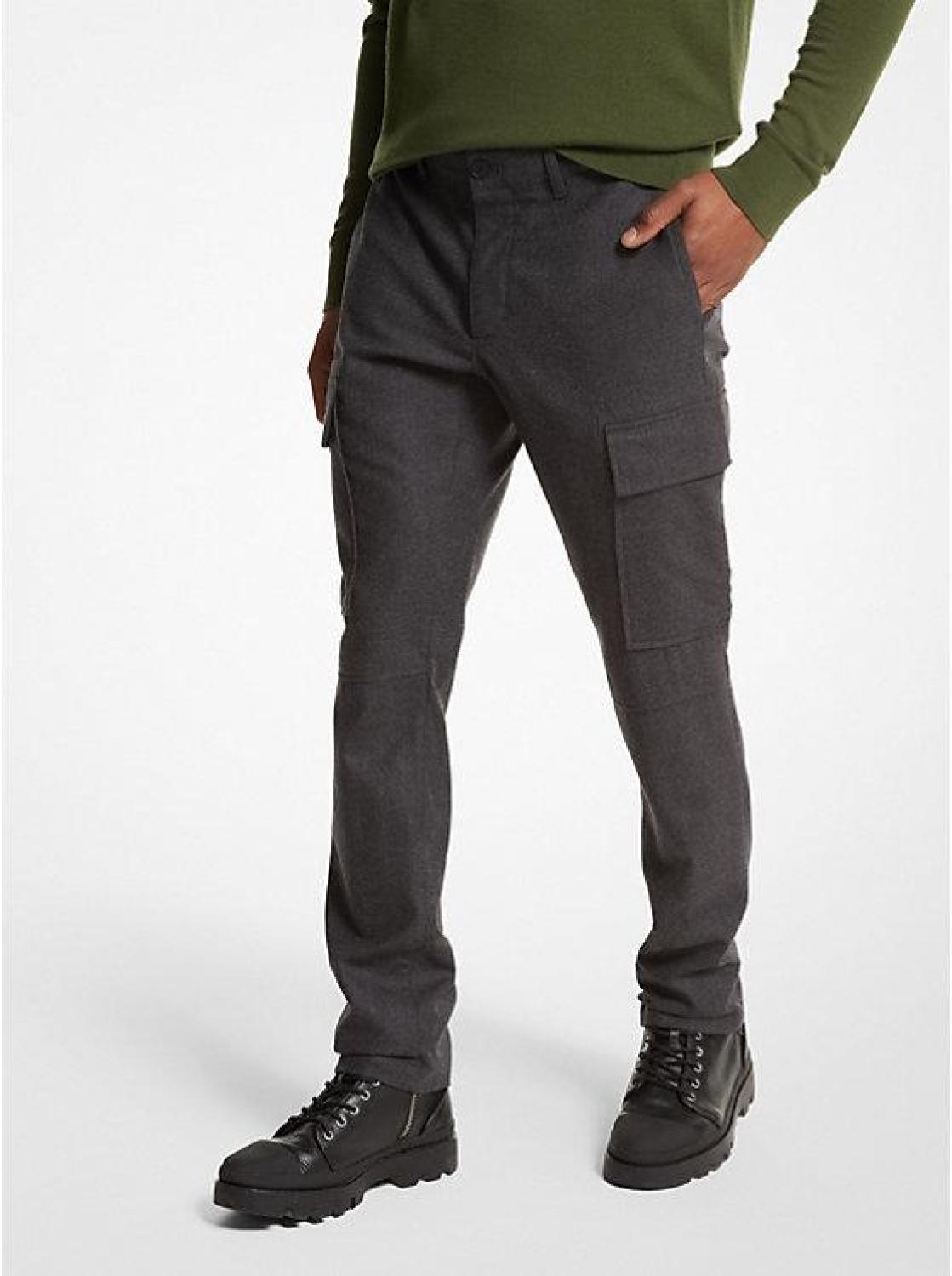 Stretch Organic Cotton Cargo Pants