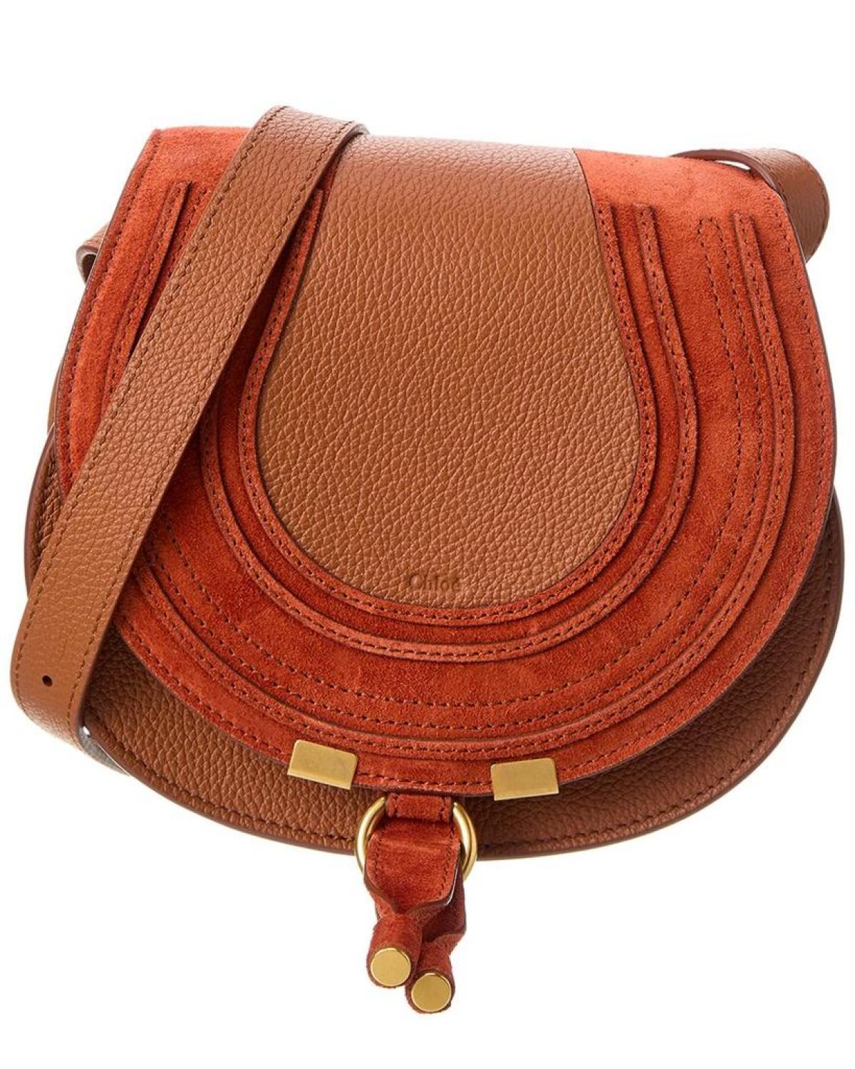 Chloé marcie mini leather shoulder online bag