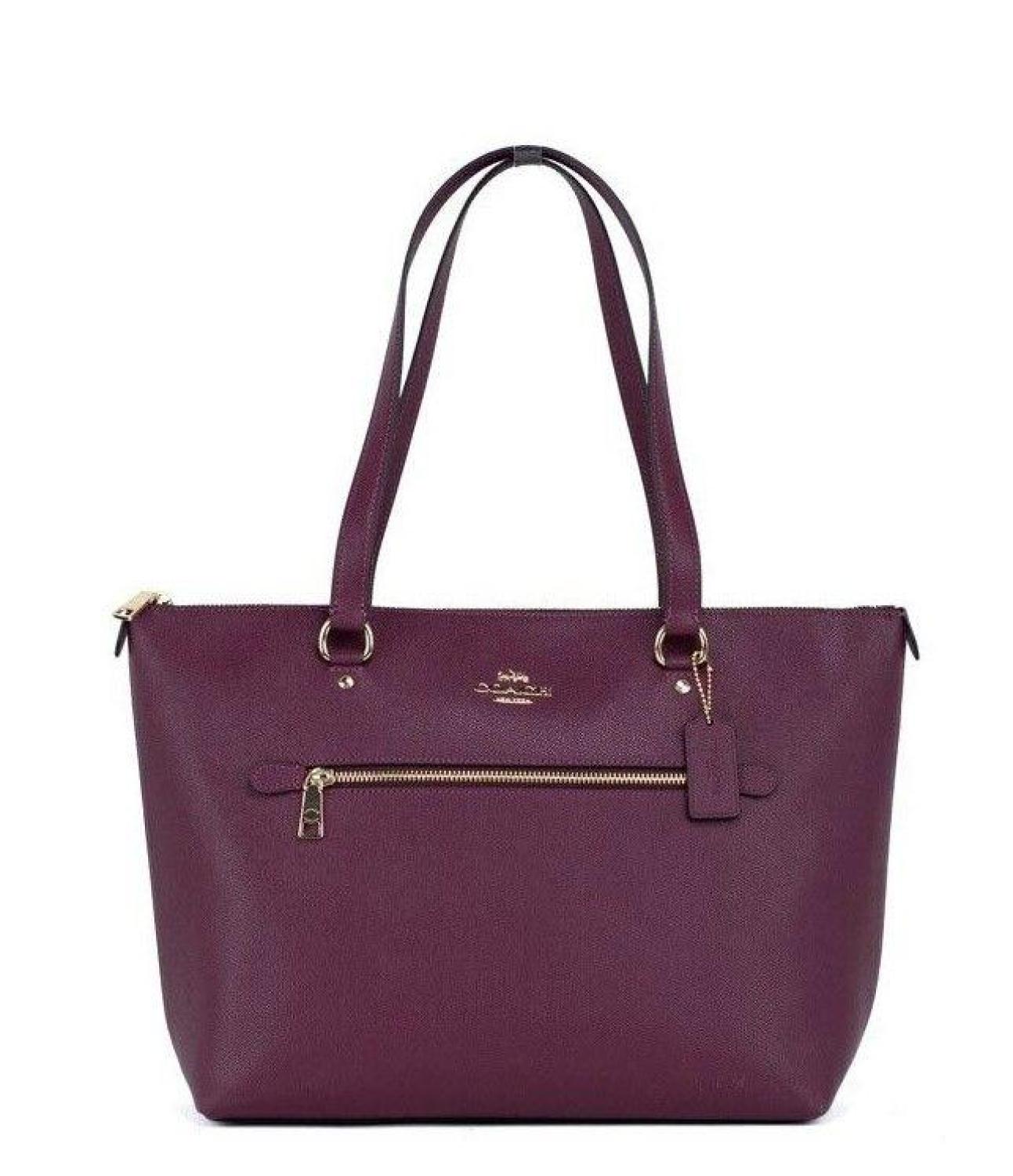 Coach leather best sale gallery tote