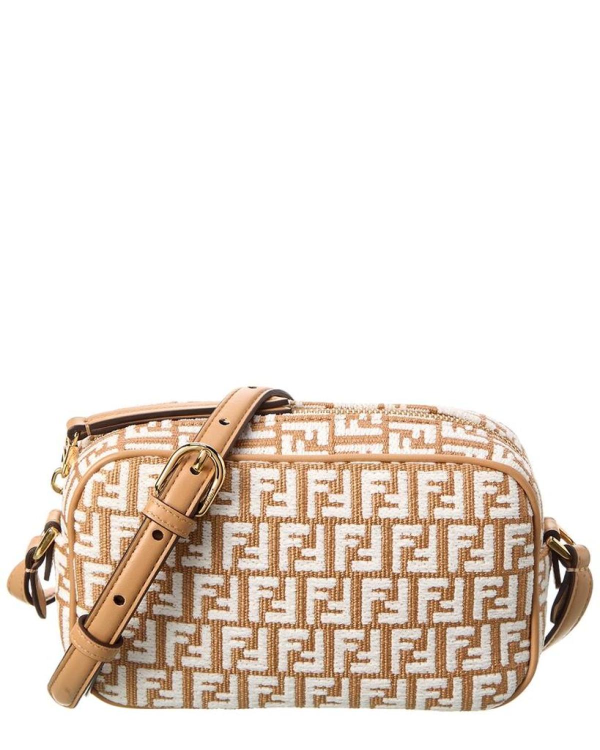 Fendi ff discount logo camera bag