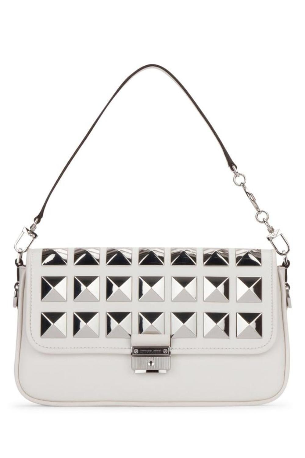 Michael kors studded deals shoulder bag