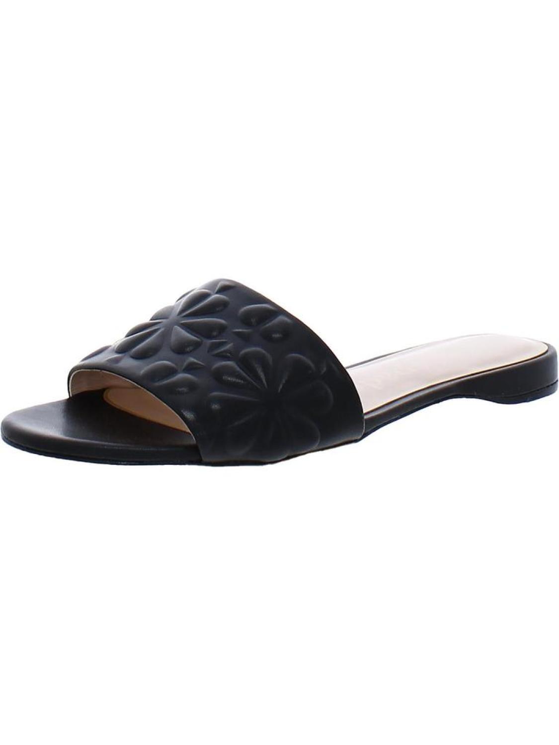 Tara floral sales embellished leather slide