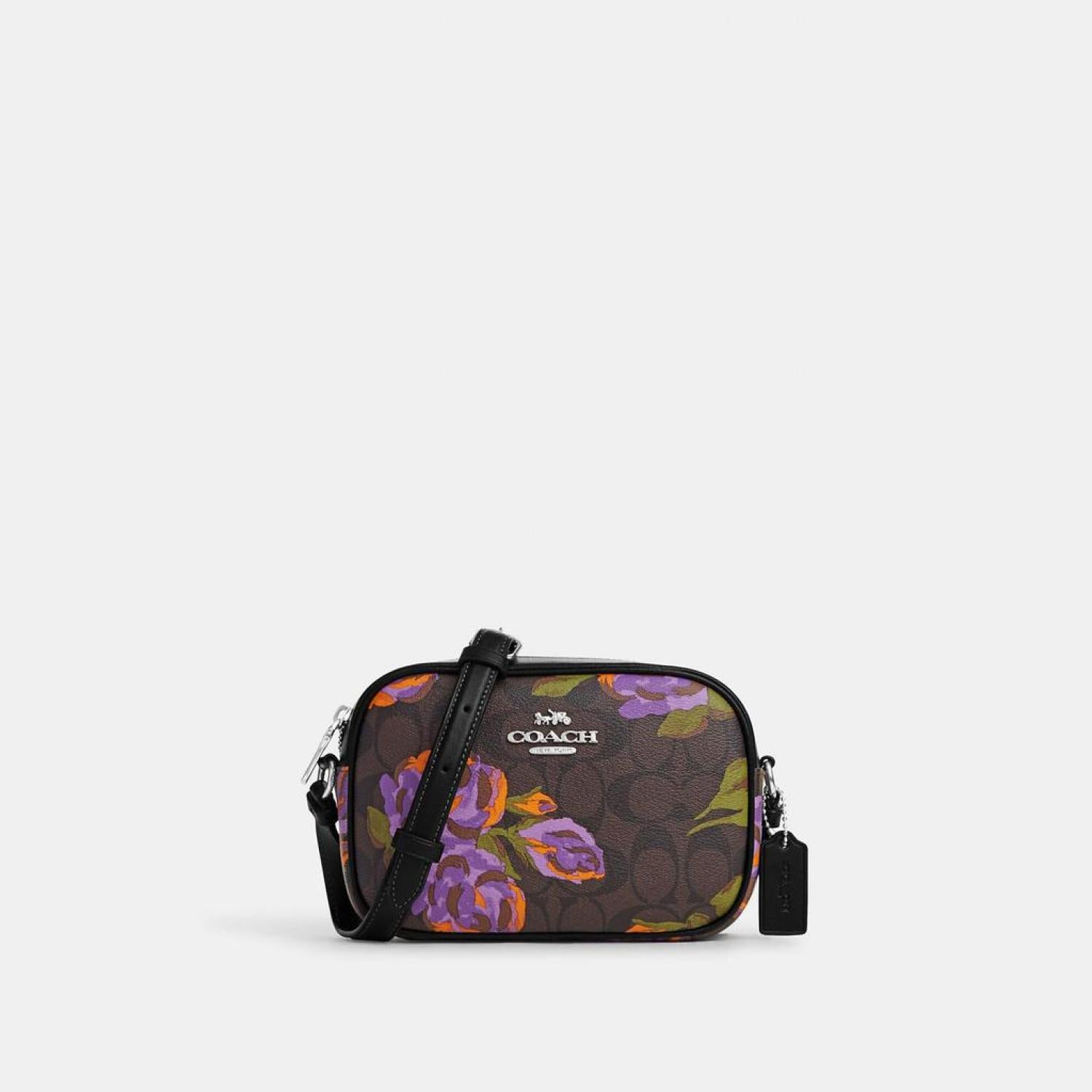 Coach floral hot sale camera bag