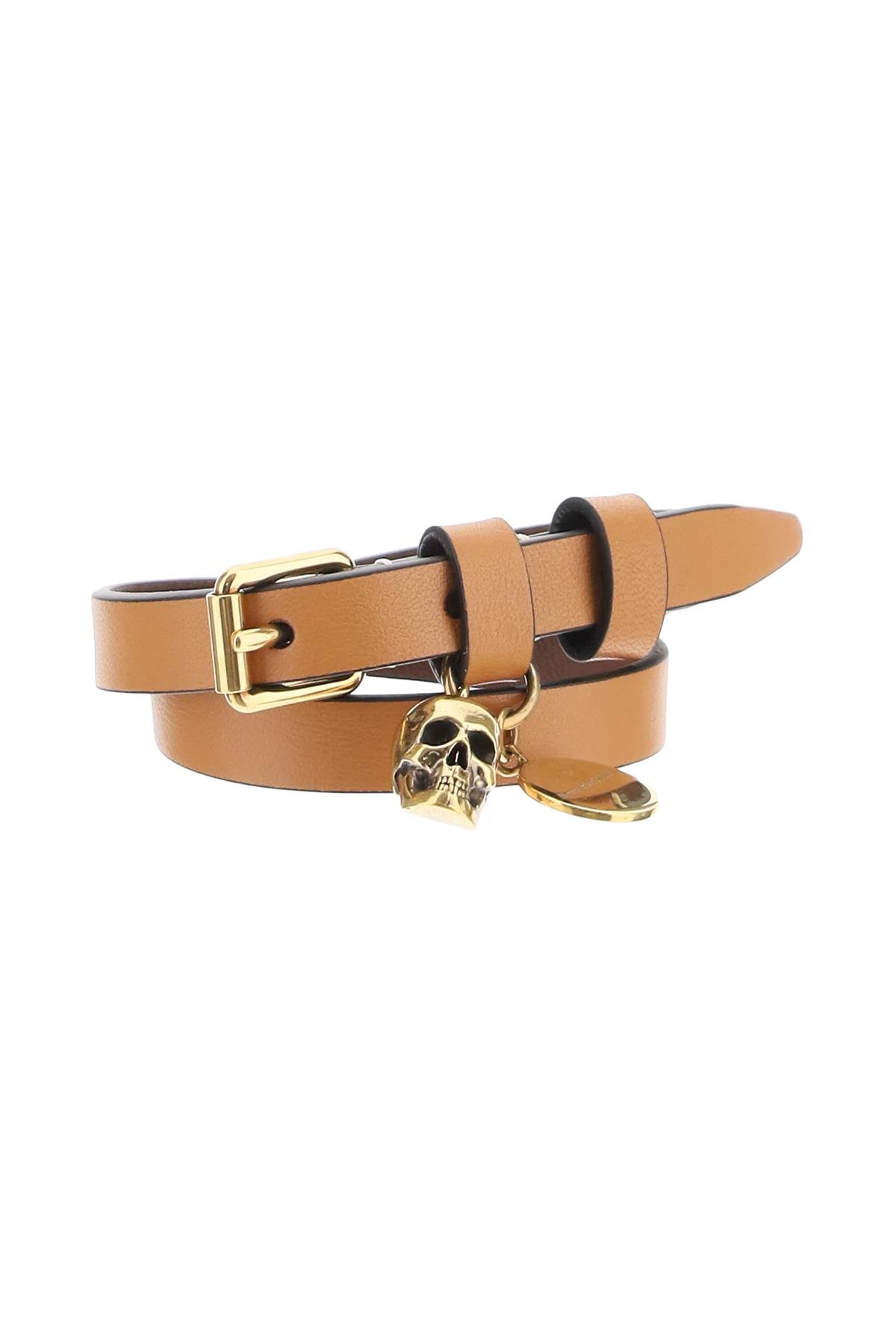 Alexander mcqueen double hot sale wrap bracelet