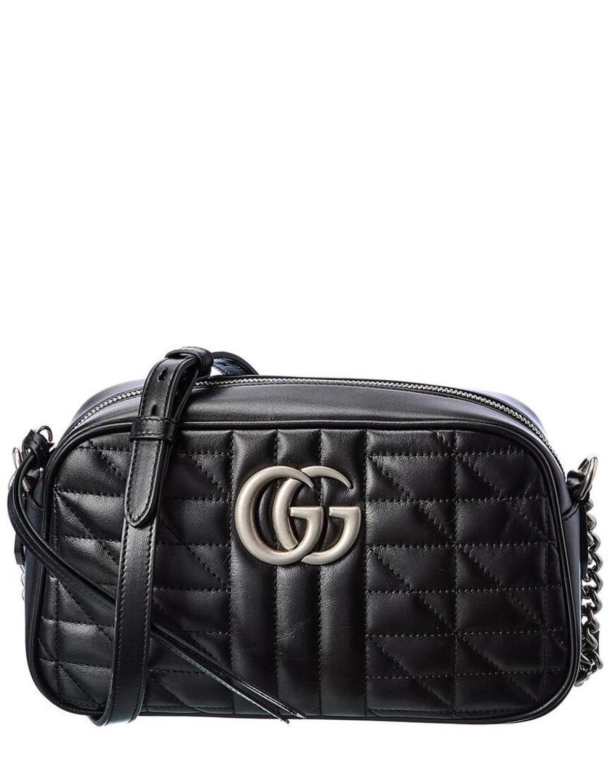 Gucci GG Marmont Small Matelasse Leather Shoulder Bag