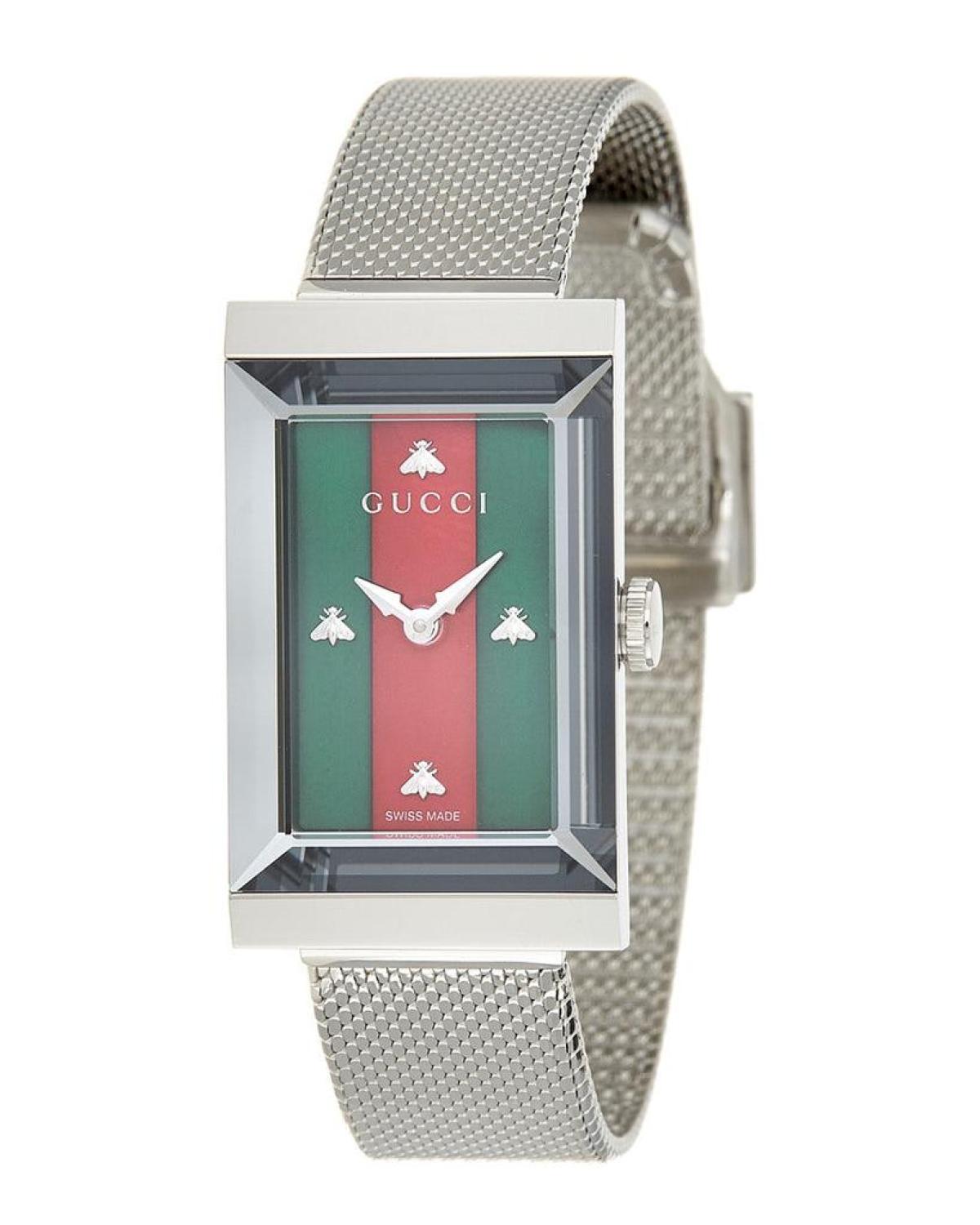 Gucci hot sale mesh watch