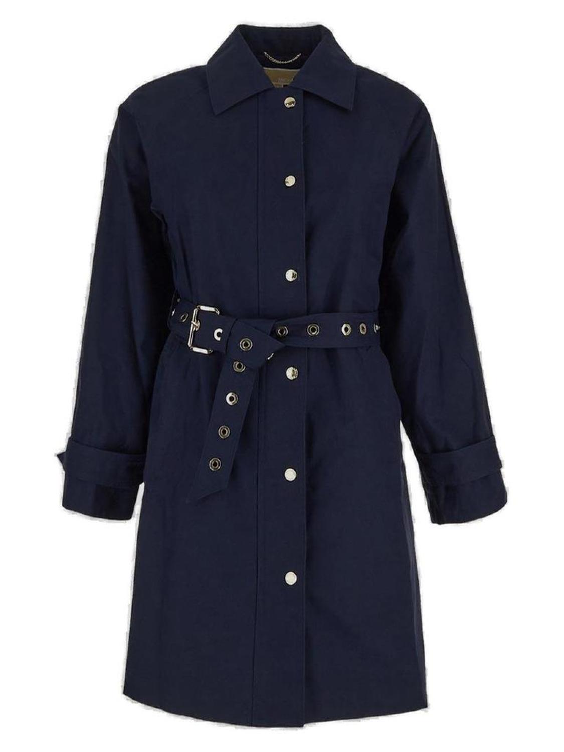 Michael michael kors belted clearance trench coat