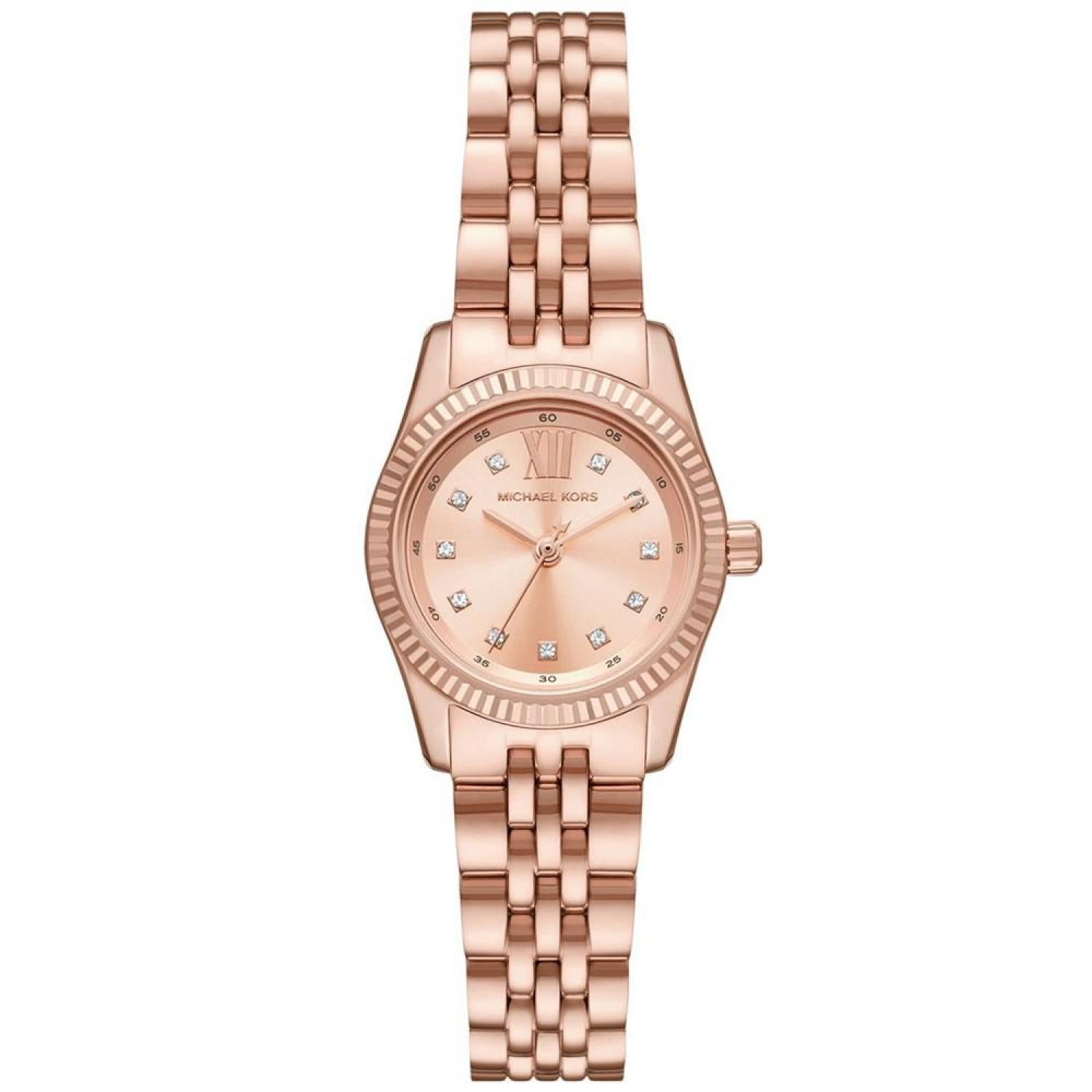 Women's Lexington Three-Hand Rose Gold-Tone Stainless Steel Watch 26mm