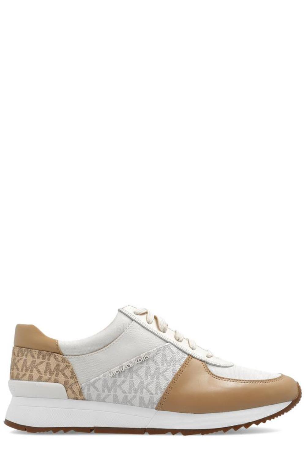 Michael kors allie hot sale leather sneaker