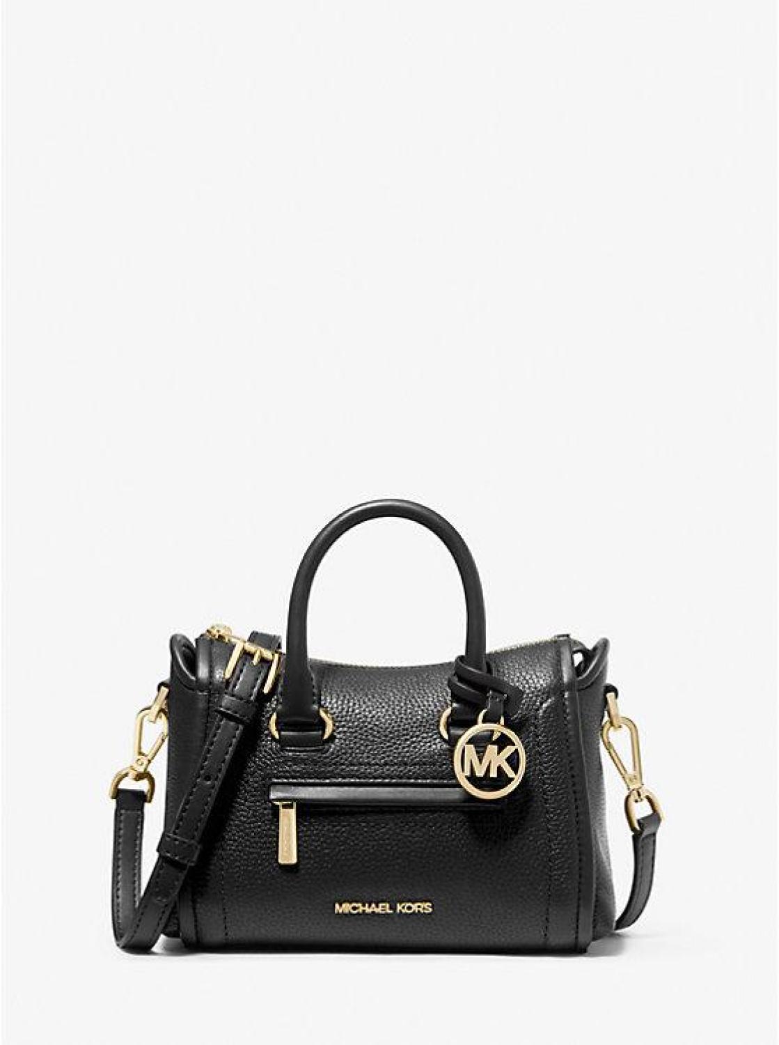 Carine Extra Small Pebbled Leather Satchel