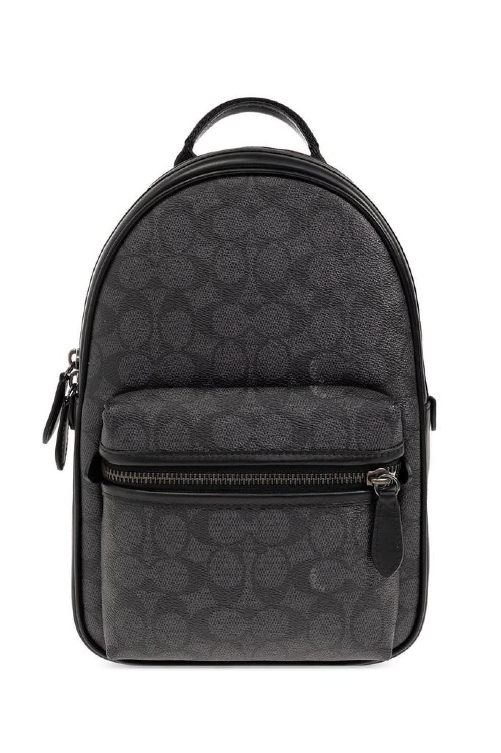 Coach monogram outlet backpack