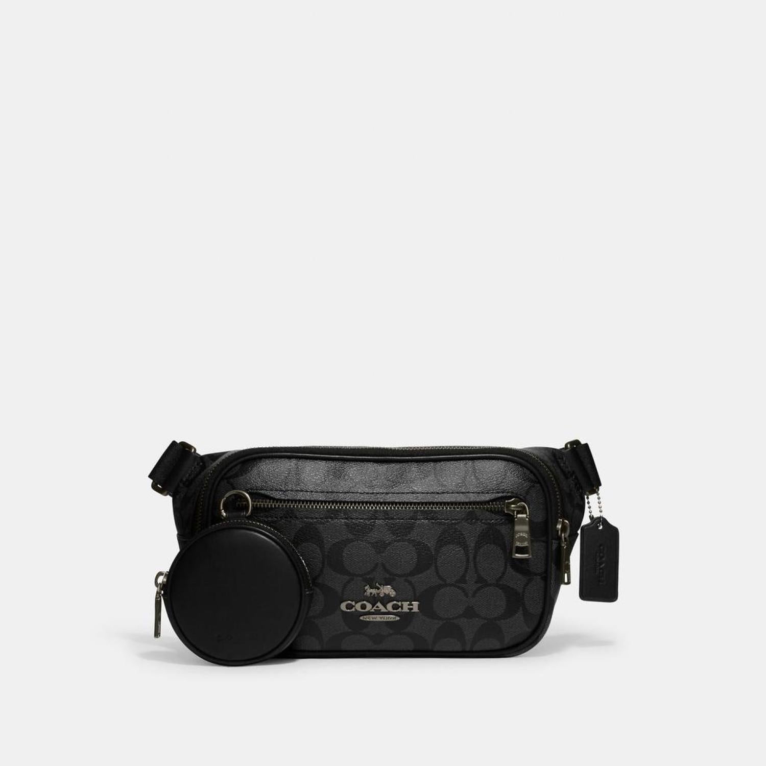 Coach Outlet Elias Belt Bag In Signature Canvas