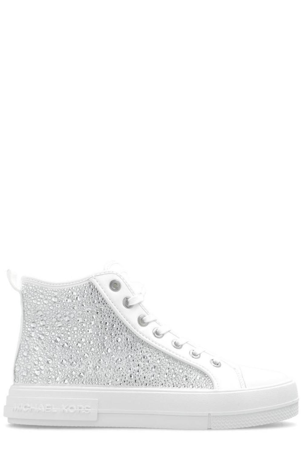 Michael kors high hot sale top sneaker