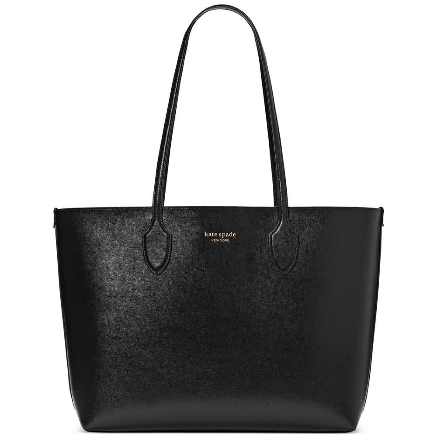 kate spade new york Bleecker Saffiano Leather Large Zip Top Tote - Macy's