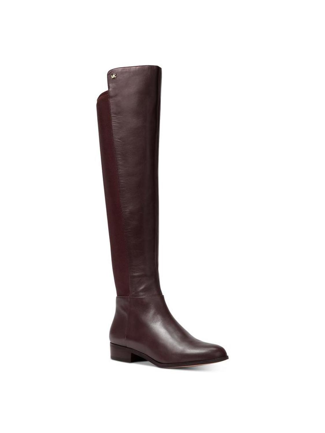 Bromley Womens Leather Knee High Riding Boots