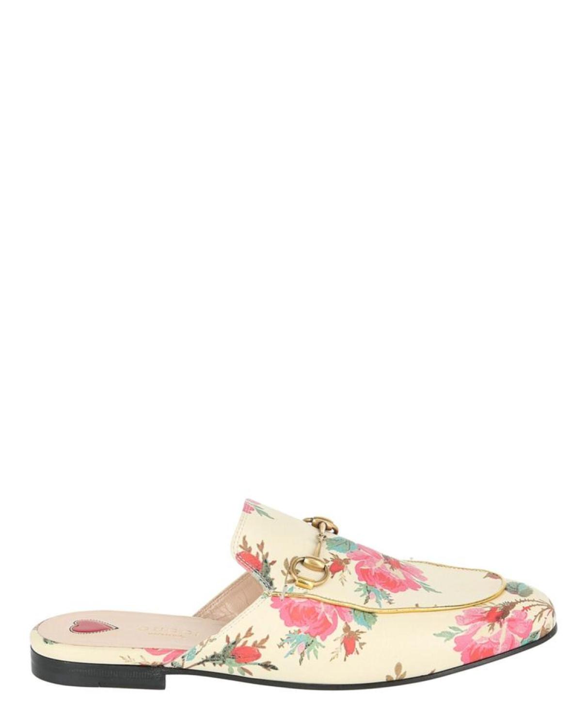 Gucci princetown floral slipper online