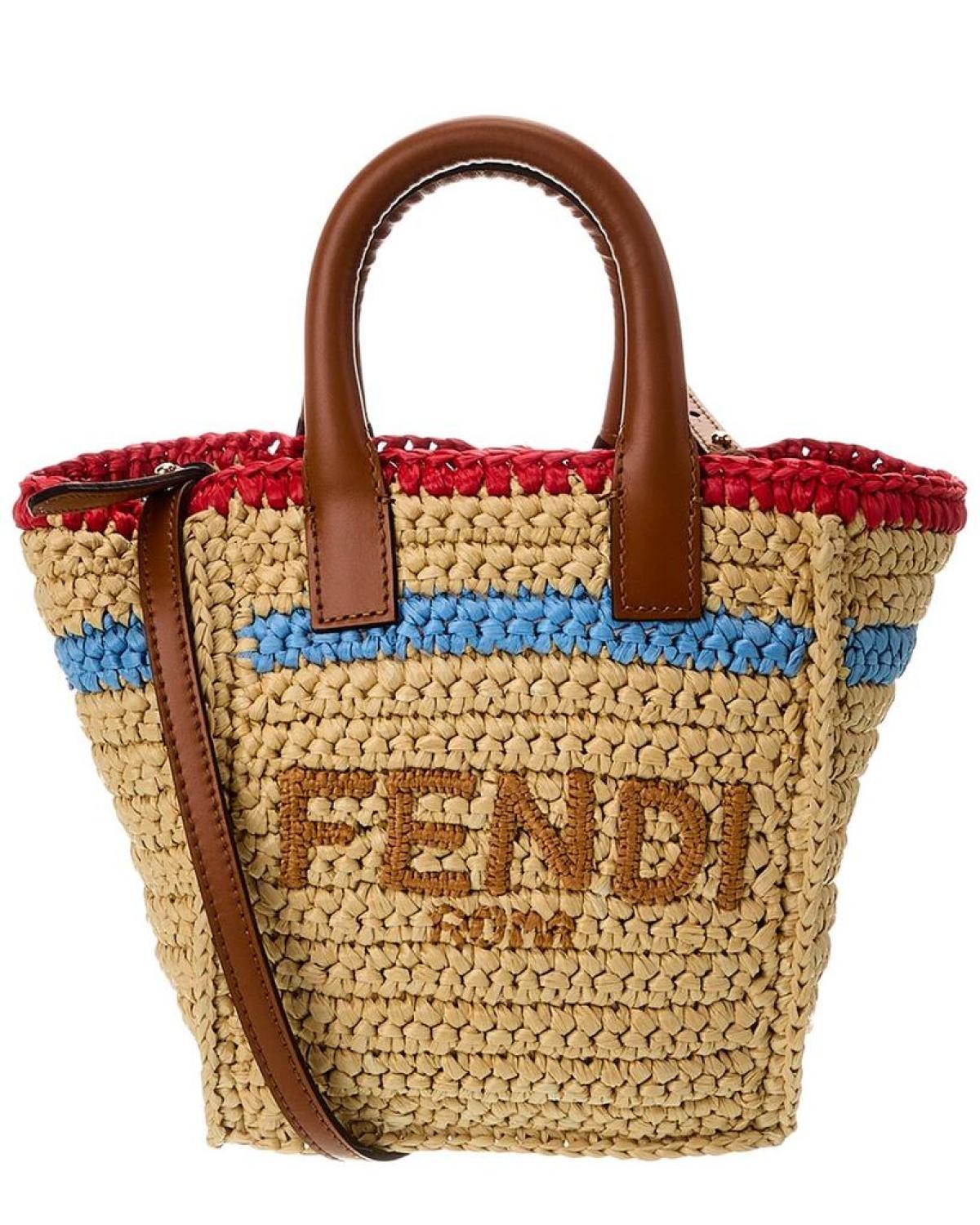 Fendi knitted online bag