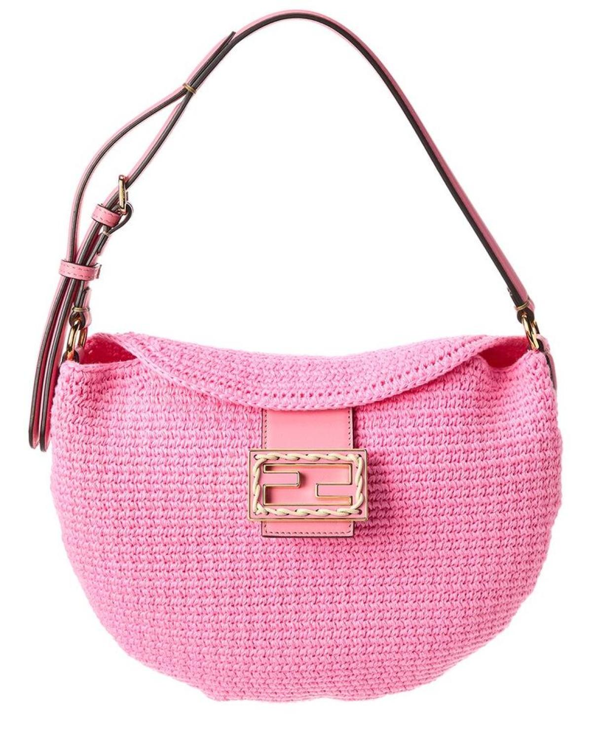 Neon pink fendi bag hot sale