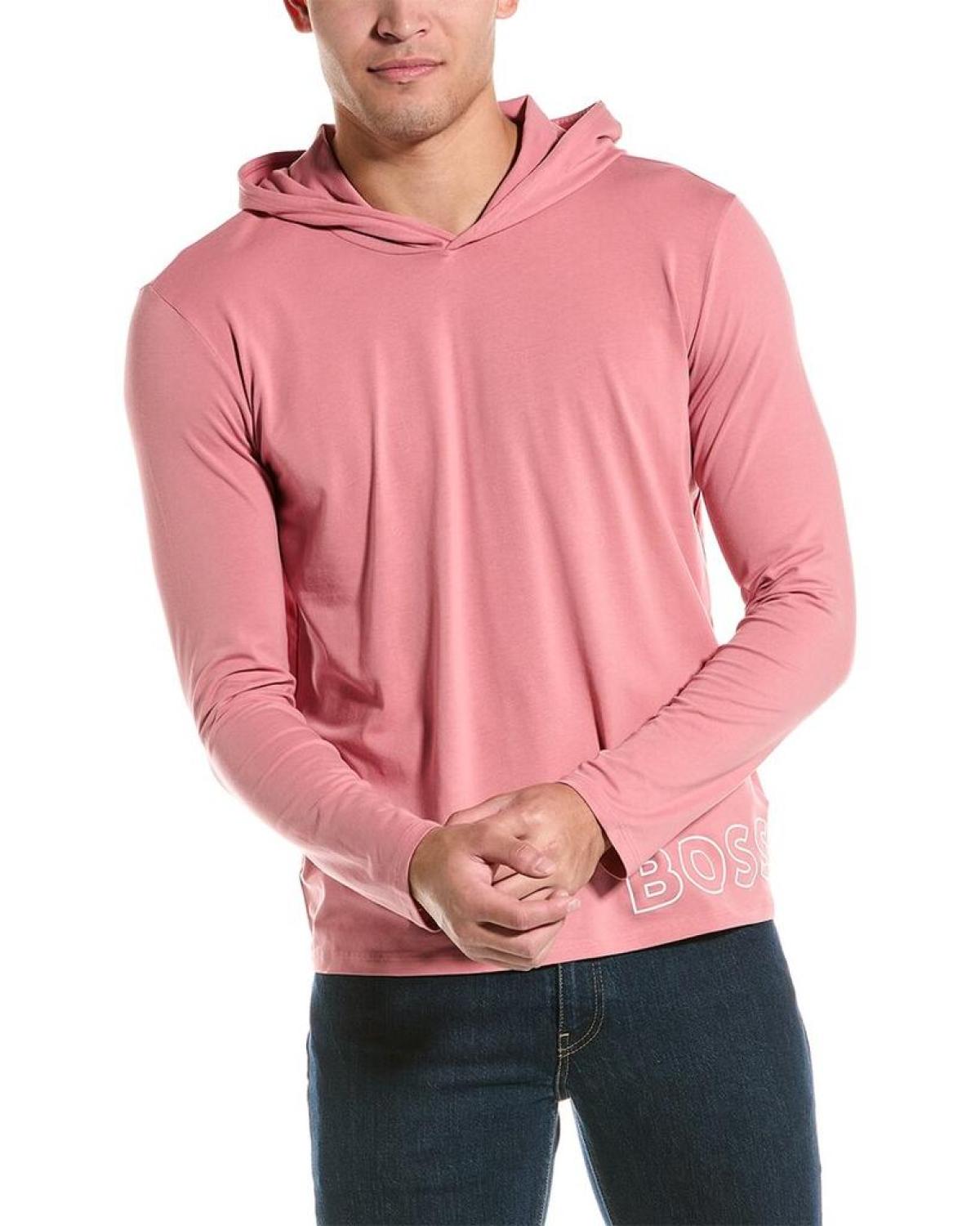 Hugo boss pink sale hoodie