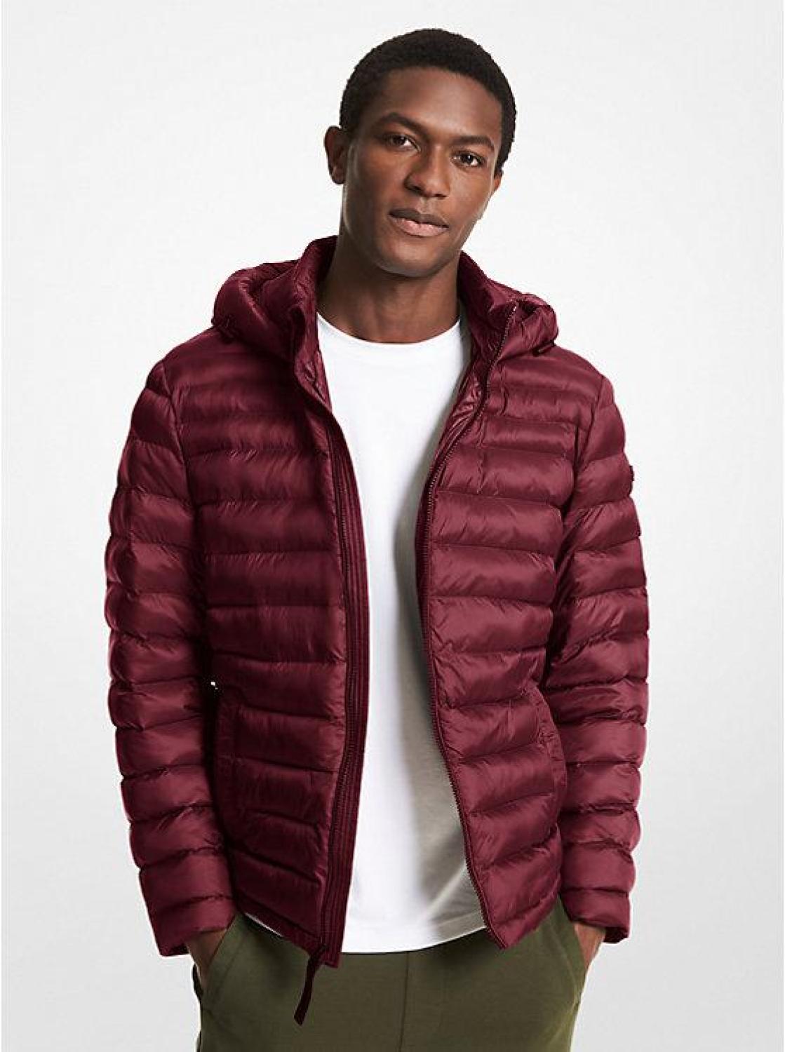 Packable quilted store down jacket