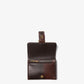 Colby Small Burnished Leather Tri-Fold Wallet