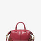 Darrington Small Crackled Leather Satchel