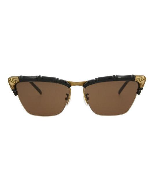 Cat Eye-Frame Injection Sunglasses