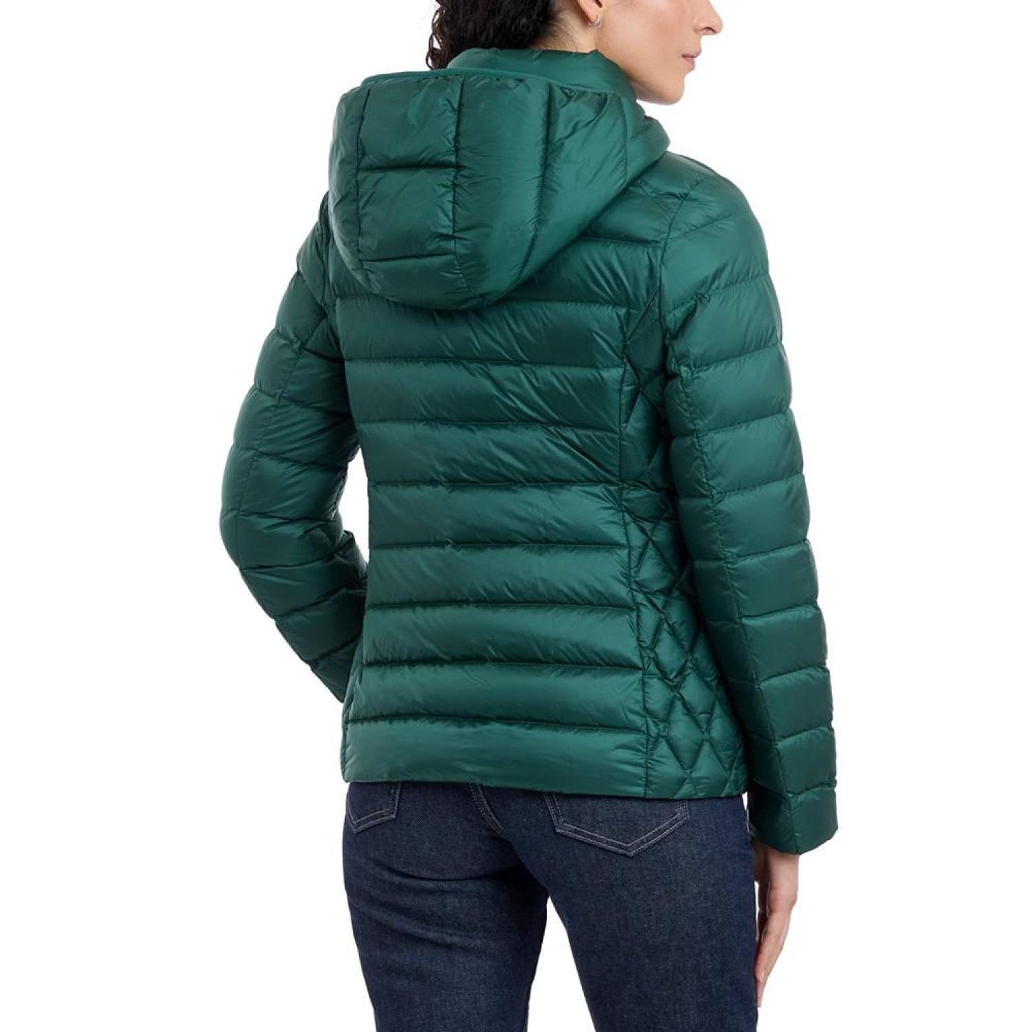 Women's Hooded Packable Down Puffer Coat, Created for Macy's