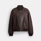 Leather Bomber