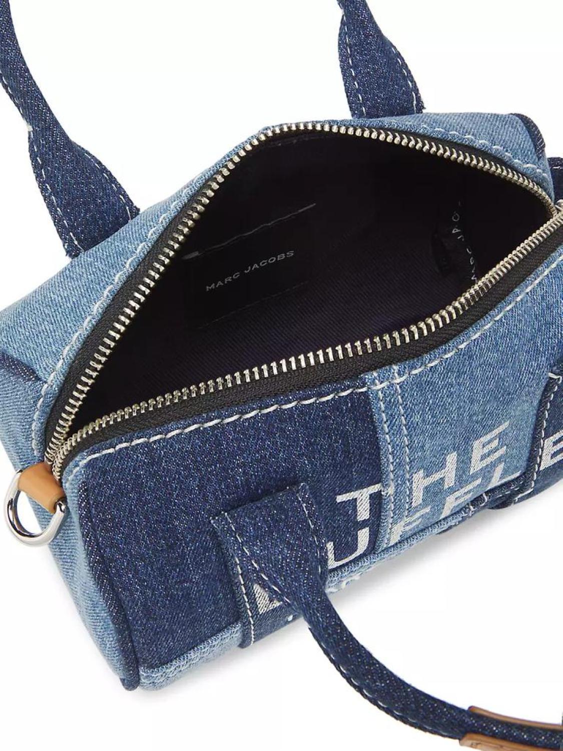 Denim Mini Duffel Bag