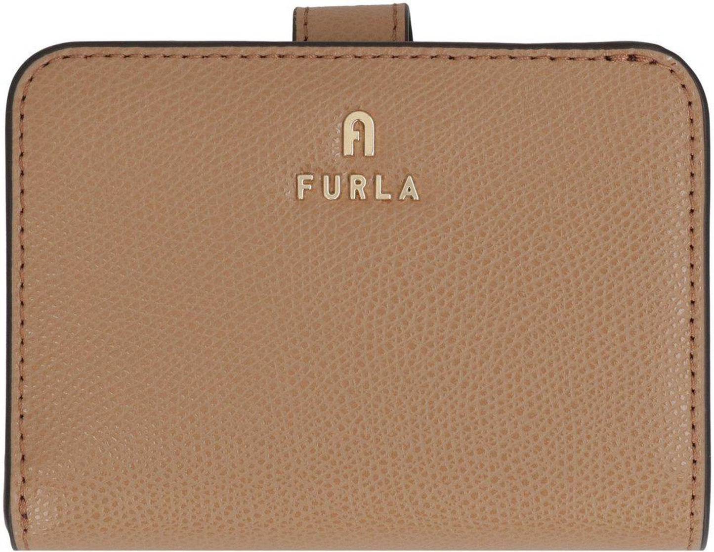 Furla Logo Lettering Compact Wallet