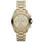 Michael Kors Bradshaw MK5798 Women's Gold-Tone Chronograph 36mm Watch