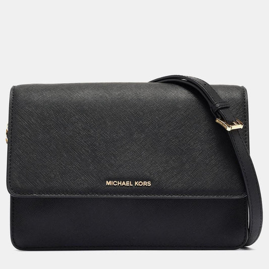 Michael Kors  Leather Jet Set Crossbody Bag