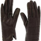 MICHAEL Women's Quilted Leather Tech Gloves