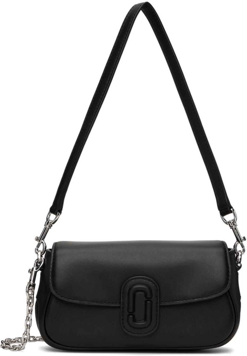 Black 'The Clover' Shoulder Bag