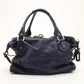 Chloe Navy Large Paddington Tote