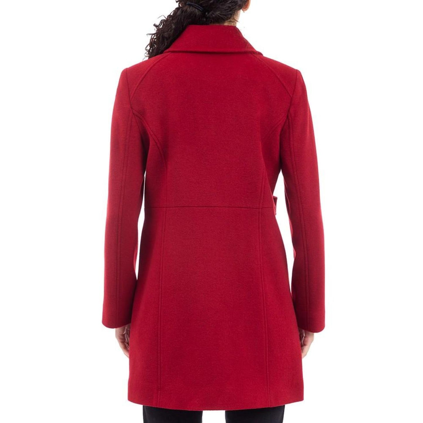 Women's Collared Zip-Front Coat, Created for Macy's