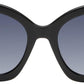 Black J Marc Oversized Sunglasses