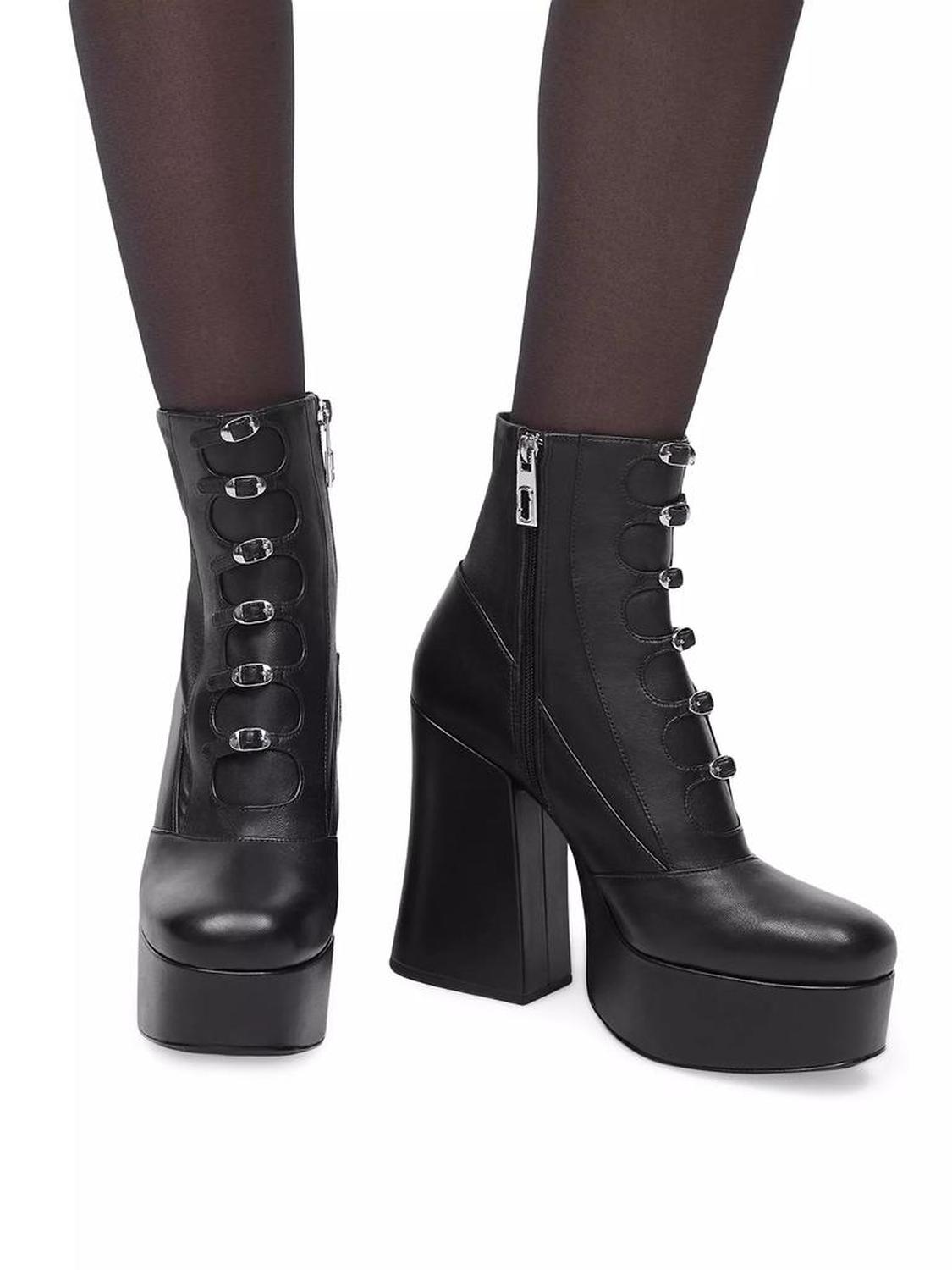 The Kiki Stretch 125MM Leather Boots