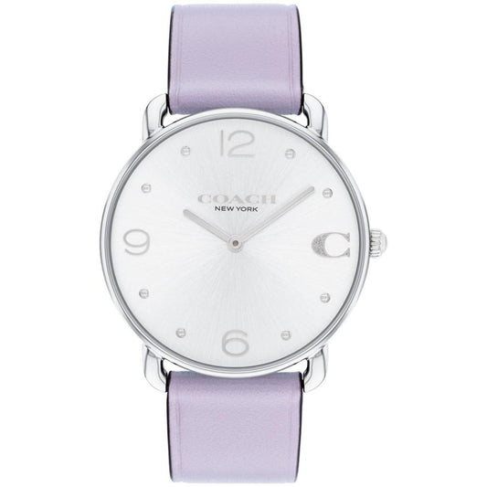 Women's Elliot Purple Leather Watch 36mm