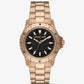 Oversized Everest Beige Gold-Tone Watch