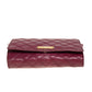 Marc Jacobs  Quilted Leather Flap Chain Clutch