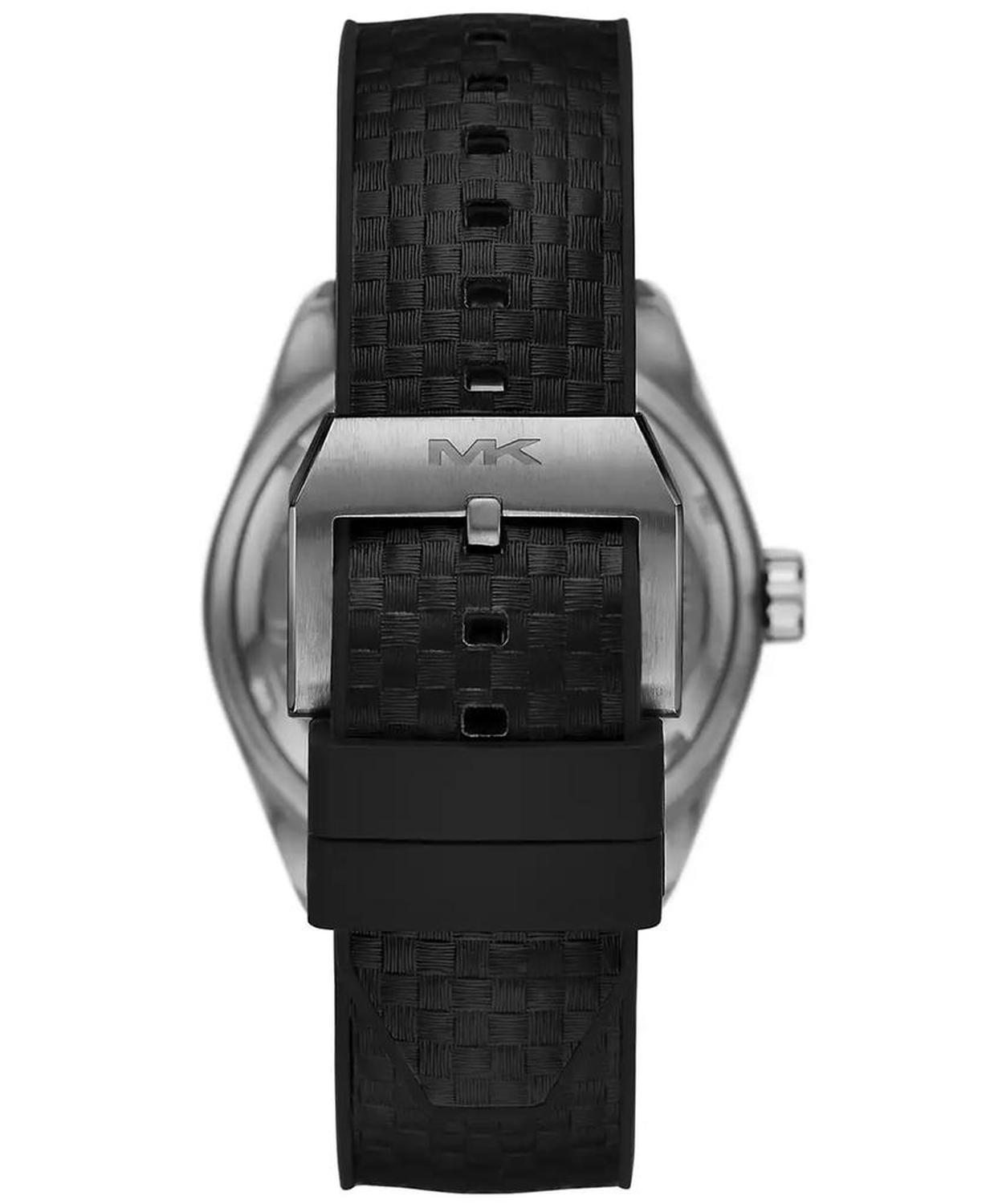 Men's Accelerator 2.0 Three-Hand Date Black Nylon and Silicone Watch 42mm